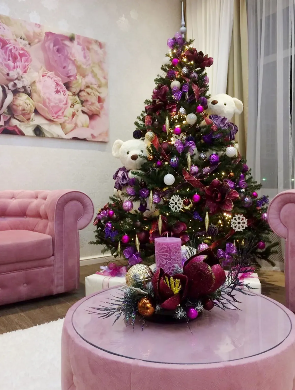# 470 Новогоднее оформление елки