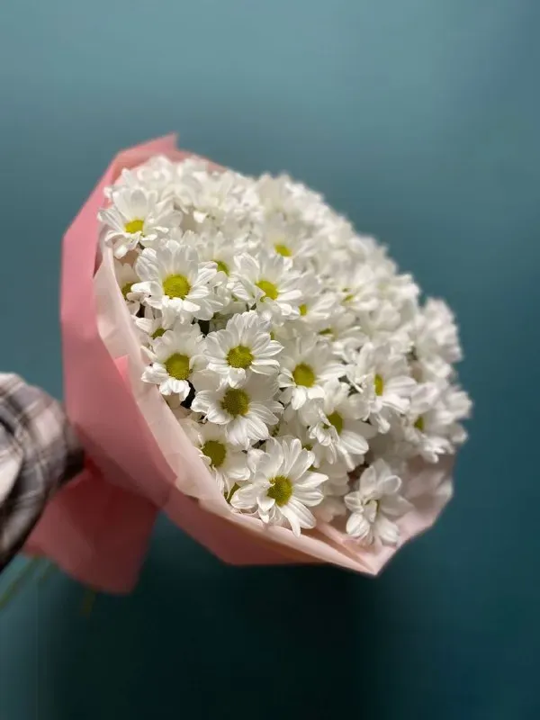 Букет из 9 кустовых хриантем