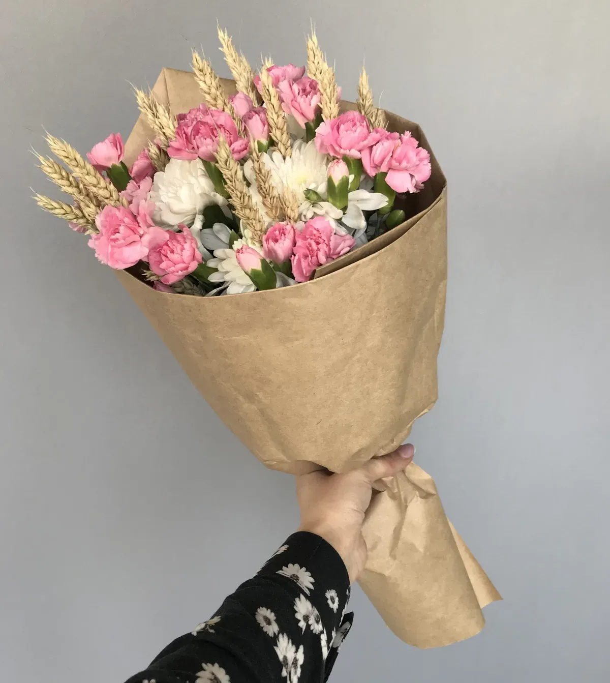 #507 букет с диантусом