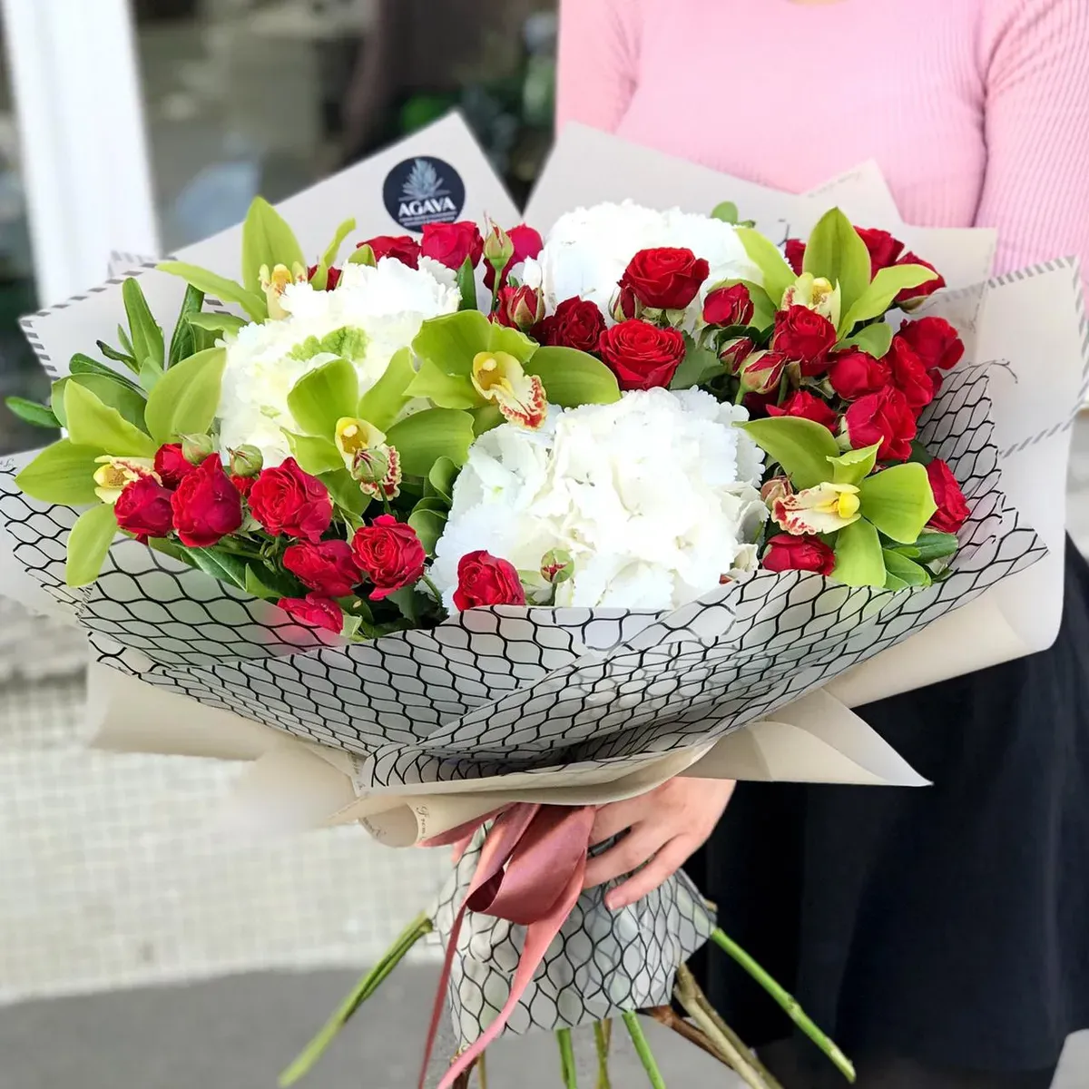 Цветы для семьи на день рождения